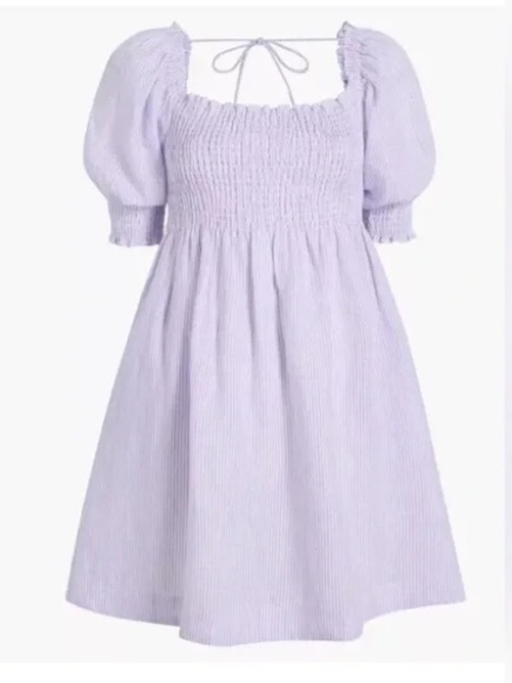 HILL HOUSE Athena Nap Dress in Linen Stripe